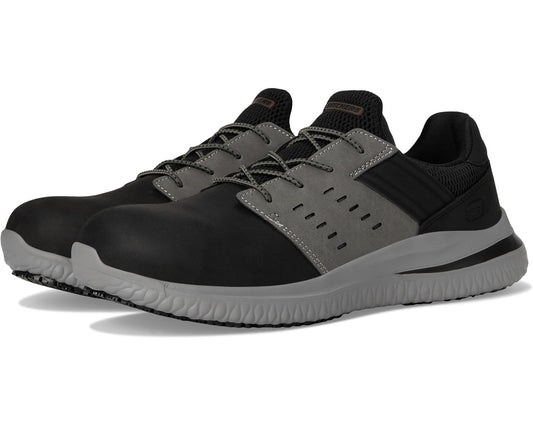 Men's SKECHERS Work Delson 3.0 SR - Tyoll Comp Toe Black