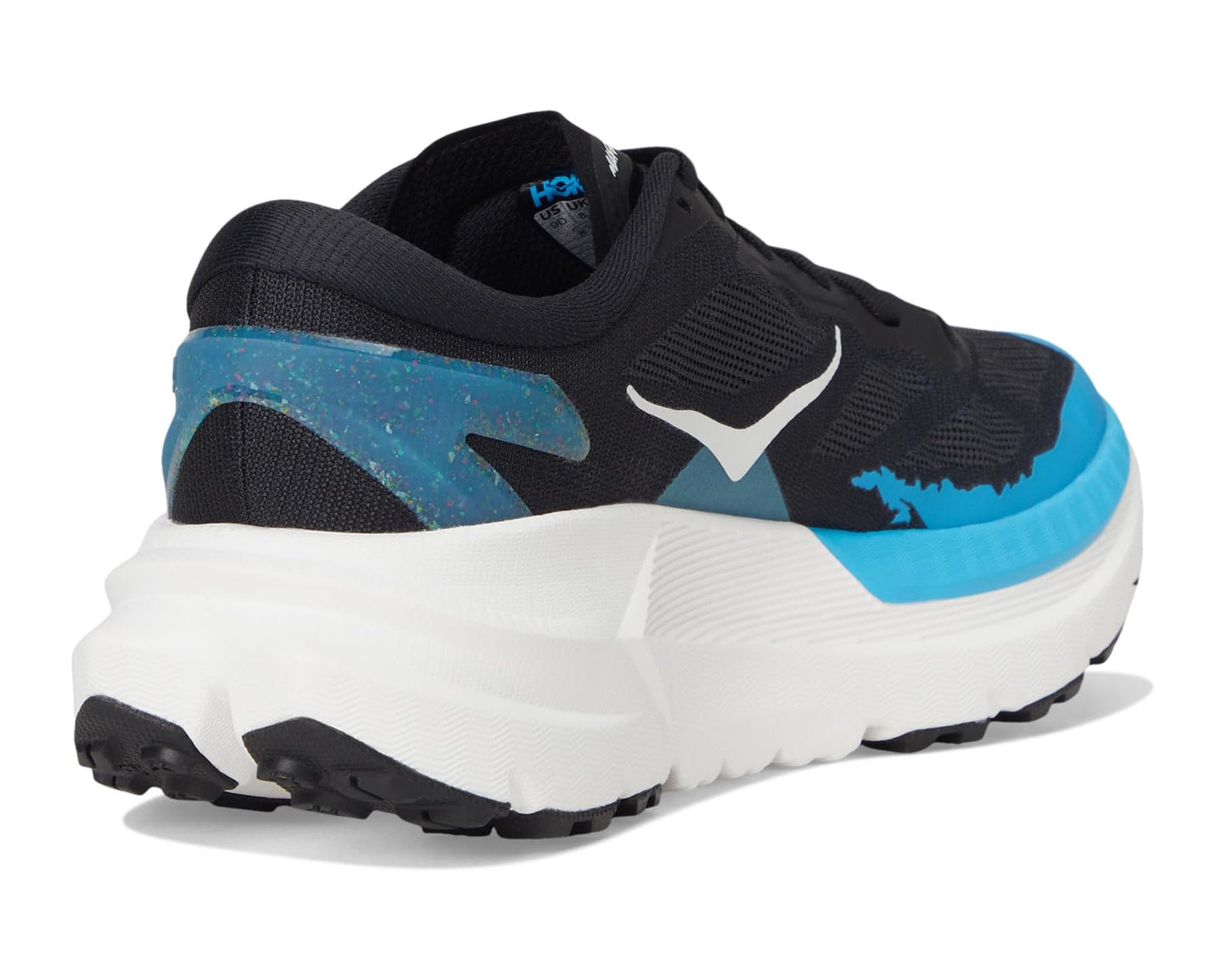 Men's Hoka Mafate X Black/Skyward Blue