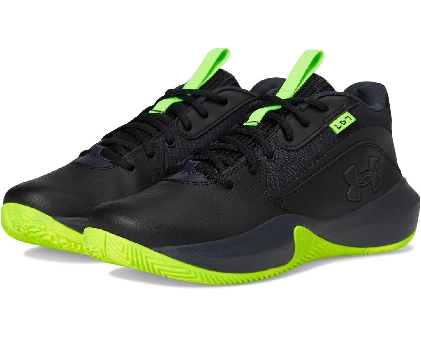 Unisex Under Armour Lockdown 7 Black/Anthracite/Metallic Black