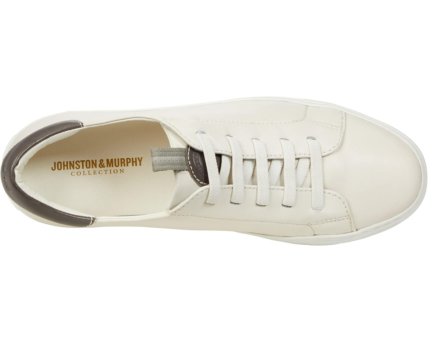 Men's Johnston & Murphy Collection Anson Lace to Toe White