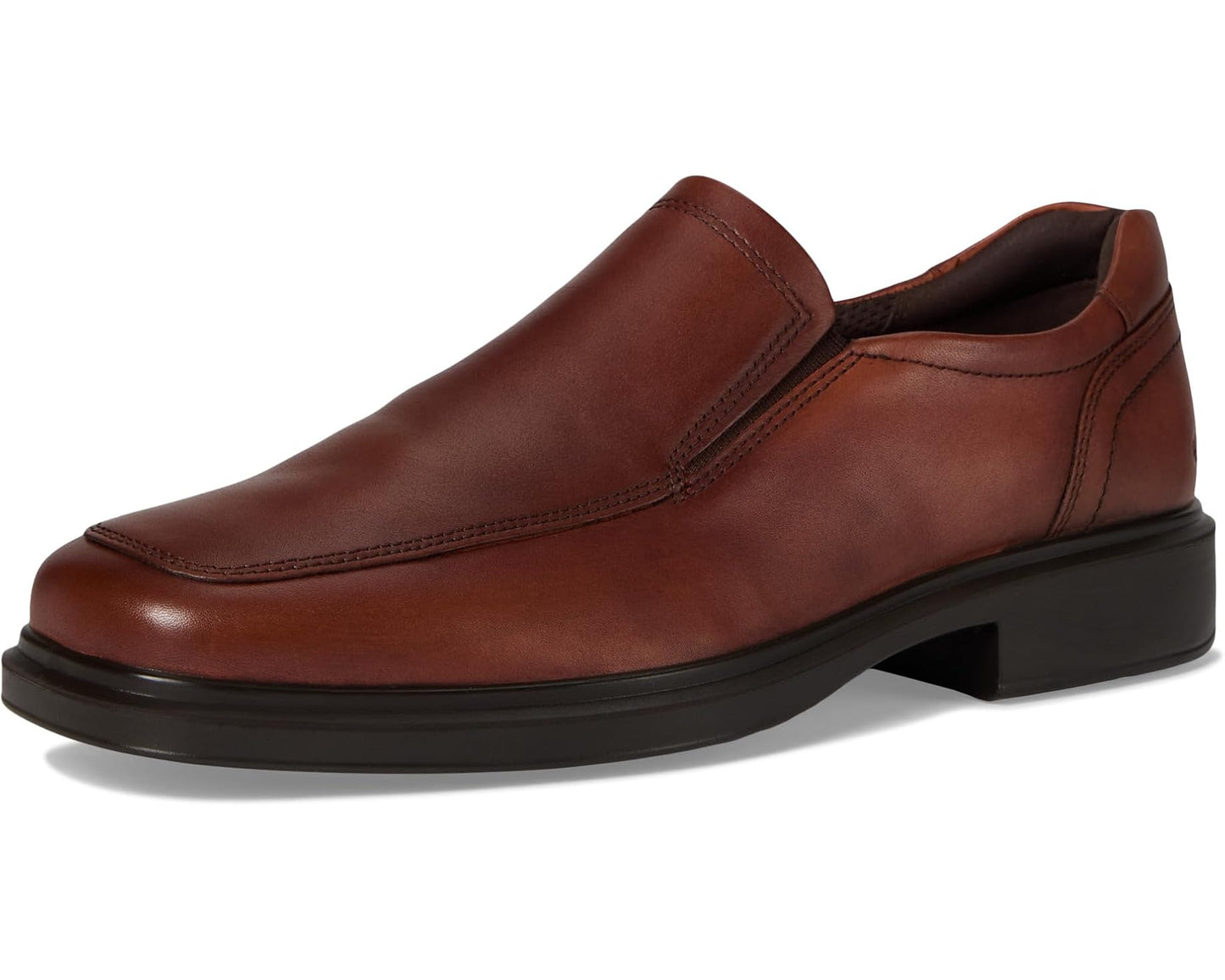 Men's ECCO Helsinki 2.0 Apron Toe Slip-On Cognac/Cognac