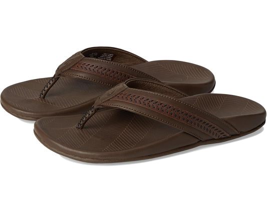 Men's OluKai Aho - M Dk Wood / Dk Wood
