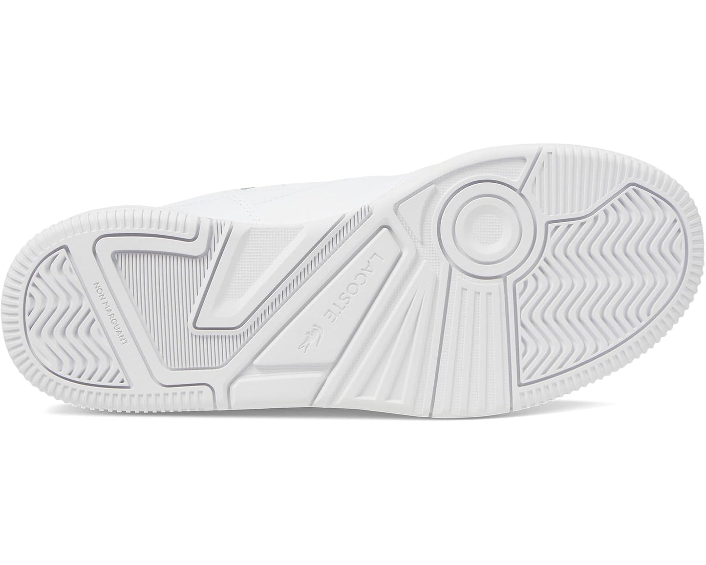 Men's Lacoste Lineshot Leather Sneakers White/White