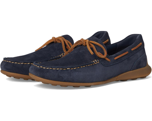 Men's Rockport Dmx Dunphy Dark Blue Suede