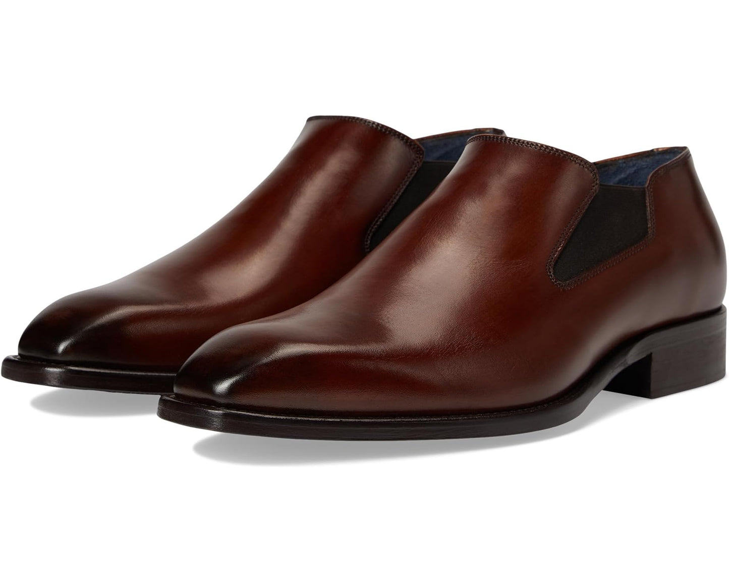 Men's Johnston & Murphy Collection Larson Slip-On Mahogany Italian Calfskin