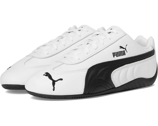 Men's PUMA Speedcat Full Leather Shoes White/Black