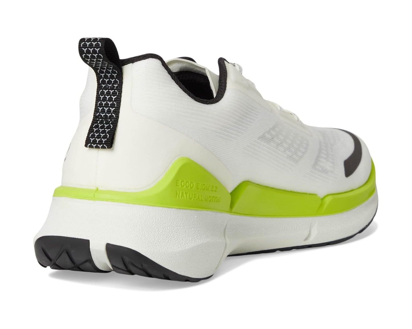 Men's ECCO Sport Biom 2.2 Textile Cross Trainer White/Lime Punch