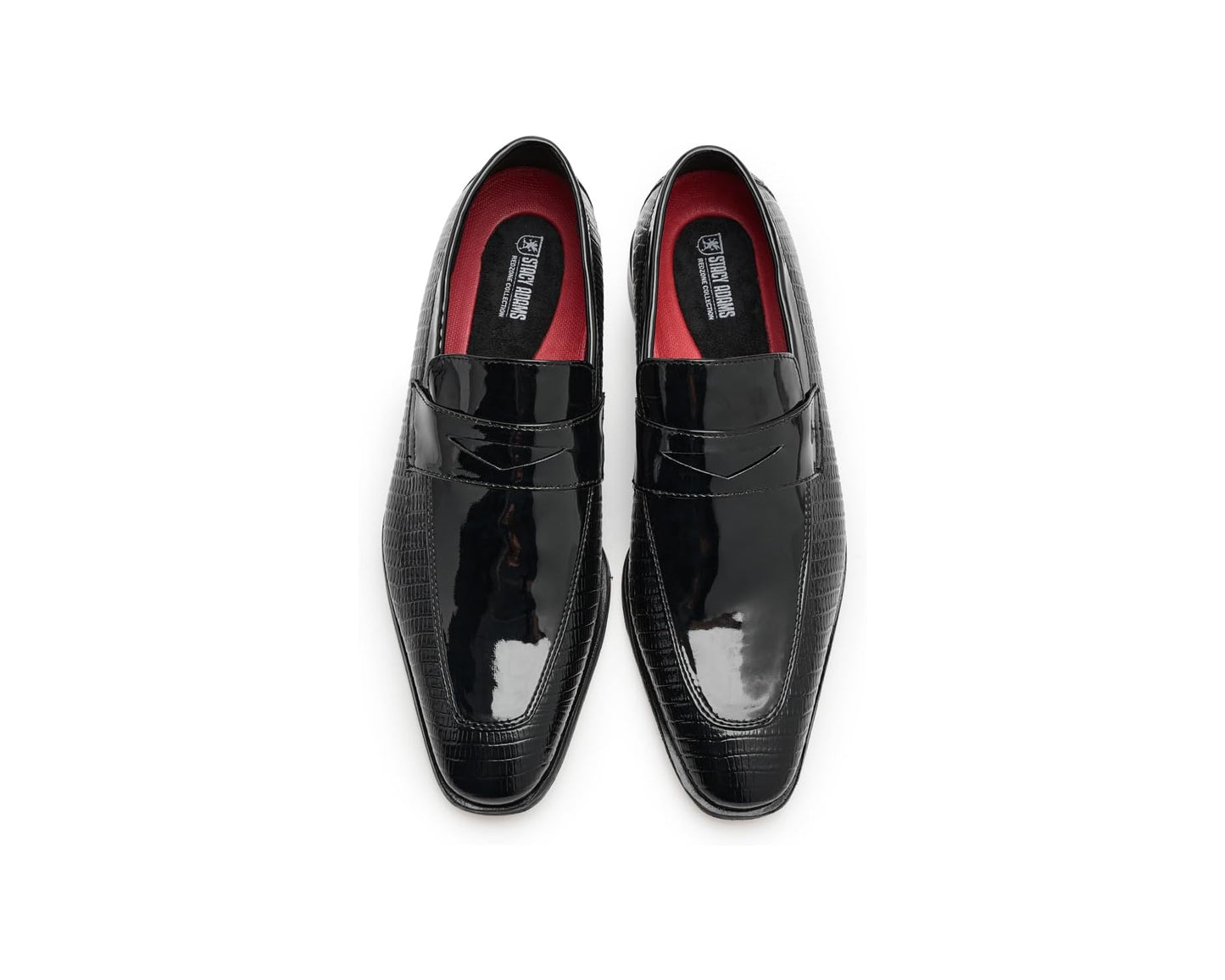Men's Stacy Adams Ravito Slip-On Penny Loafer Black