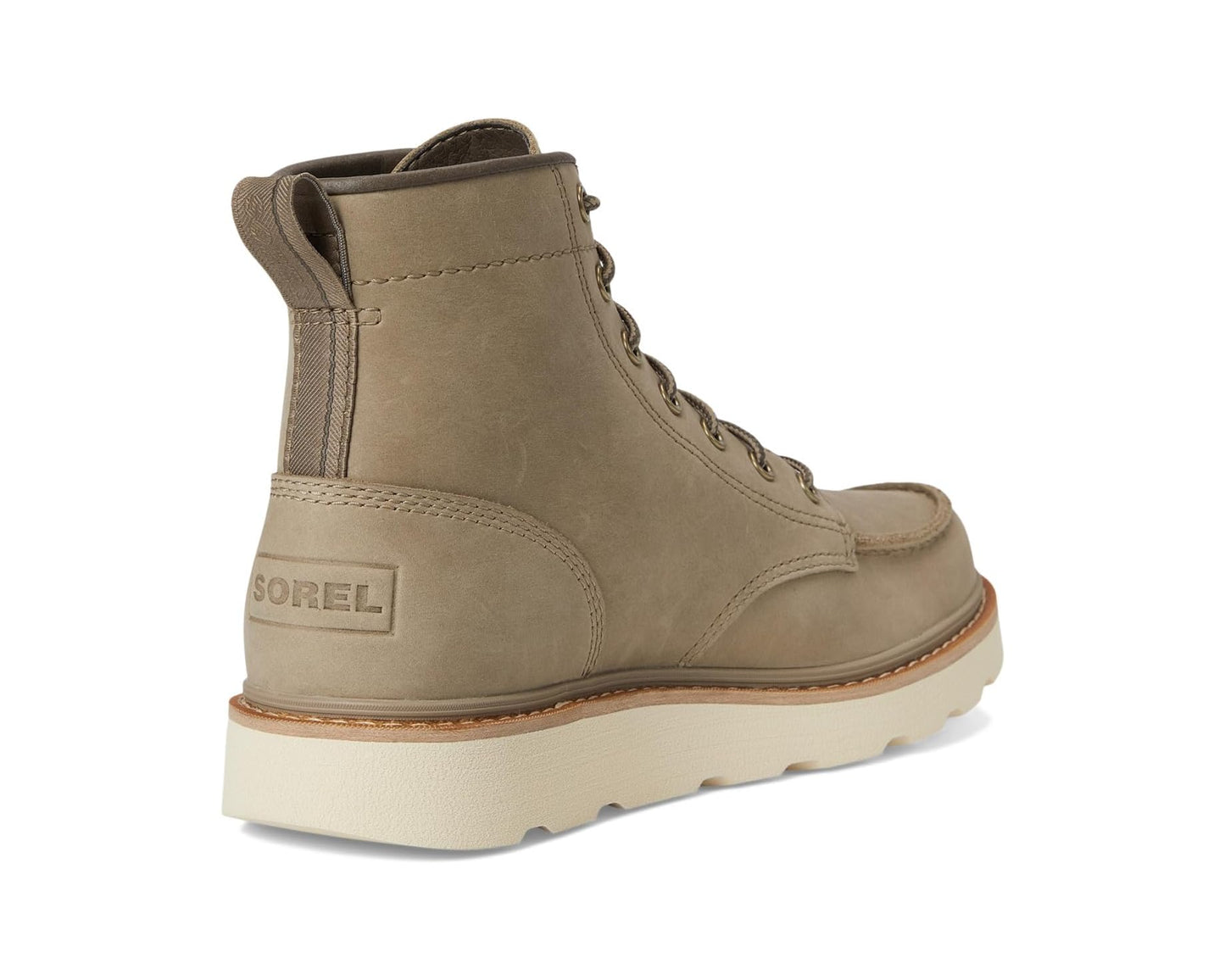 Men's SOREL Slabtown 62' Moc Waterproof Khaki II/Bleached Ceramic