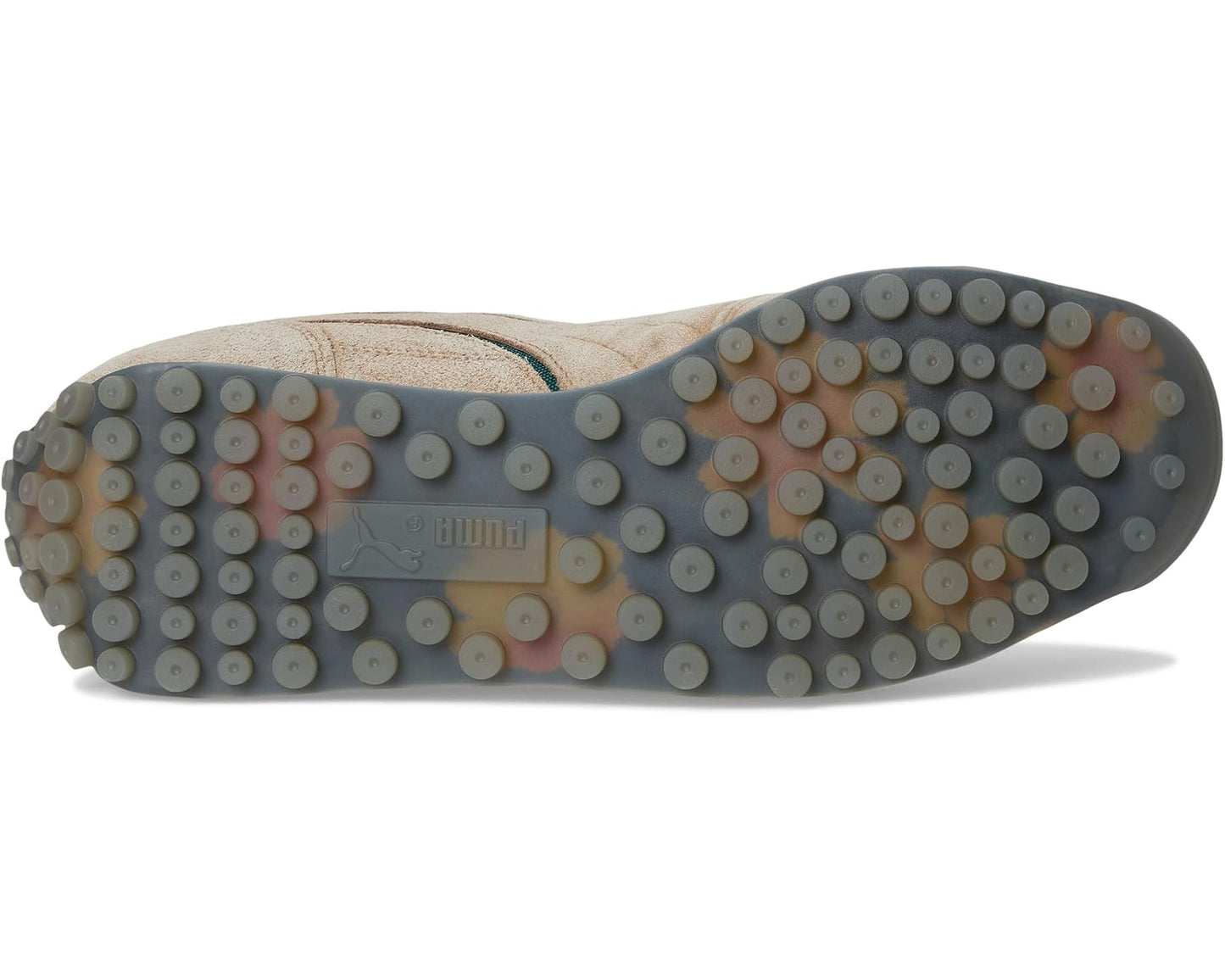 Men's PUMA Easy Rider Squid Game Shoes Alpine Snow/Dark Myrtle/Club Red
