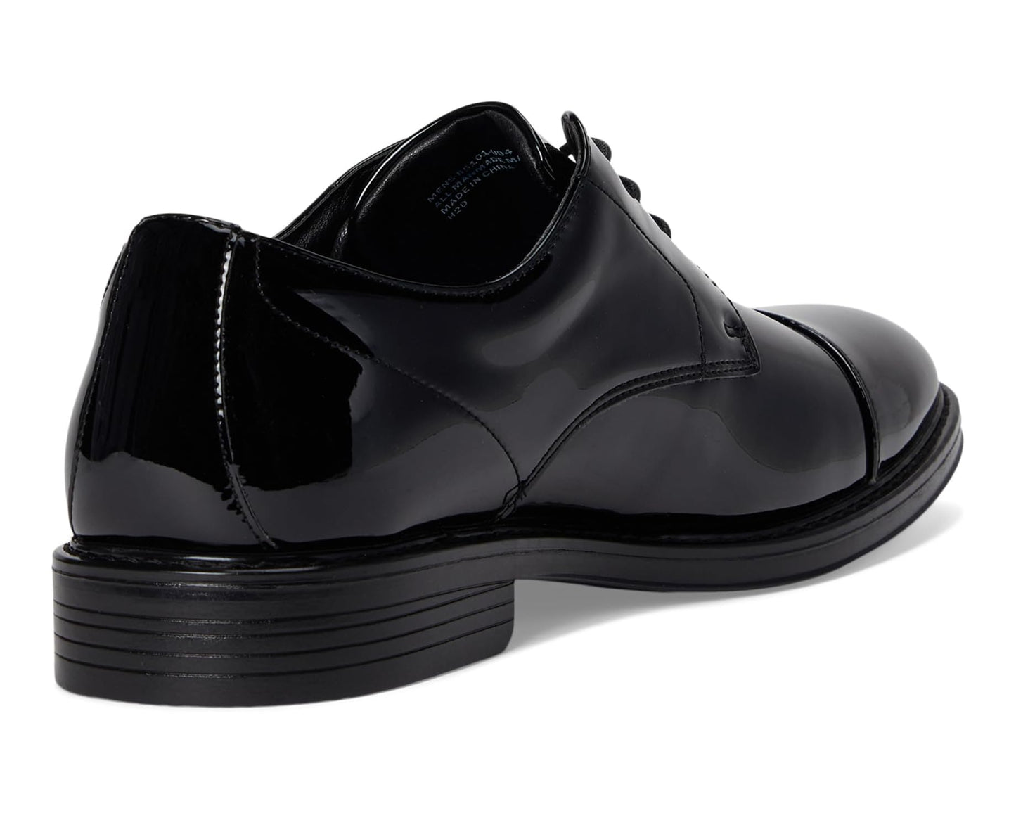 Men's Nunn Bush Centro Flex Cap Toe Oxford Black 1