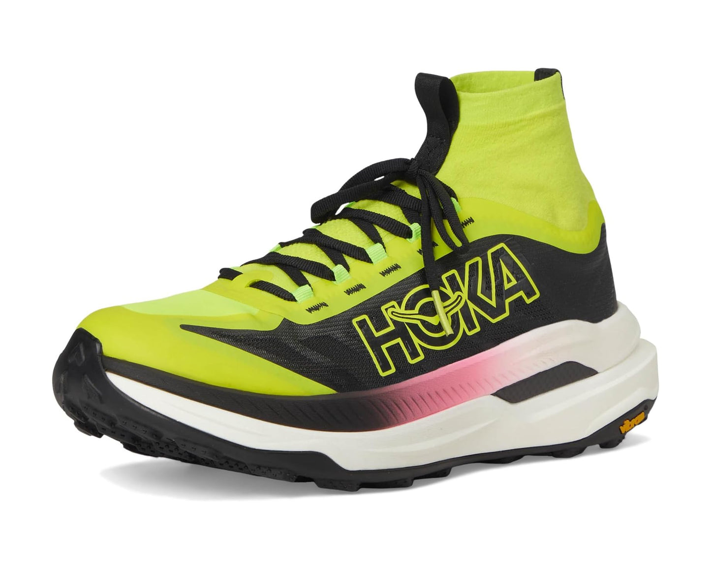 Men's Hoka Tecton X 3 Neon Hoka Citrus/Black