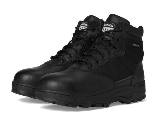 Men's Original S.W.A.T. Classic 6 Side Zip Waterproof Safety Toe Black