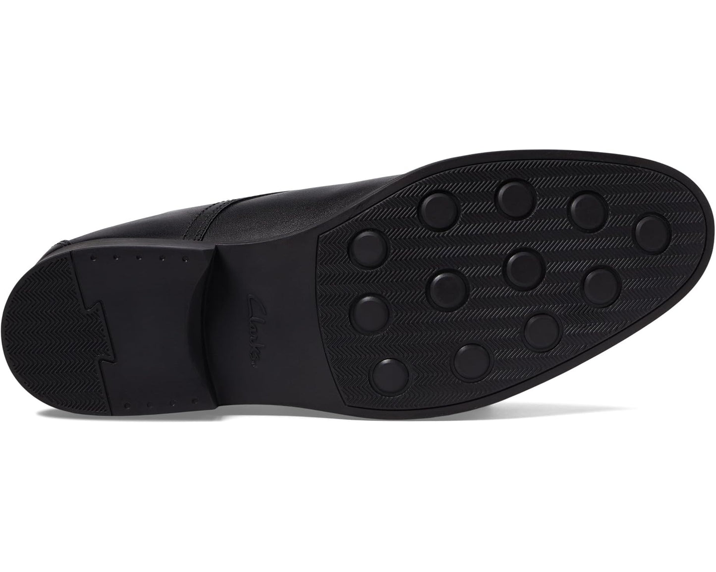 Men's Clarks Whiddon Step Black Leather