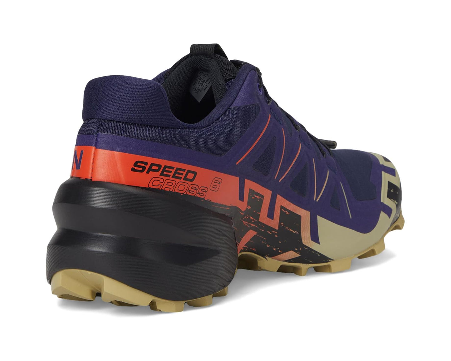 Men's Salomon Speedcross 6 Maritime Blue/Black/Cherry Tomato