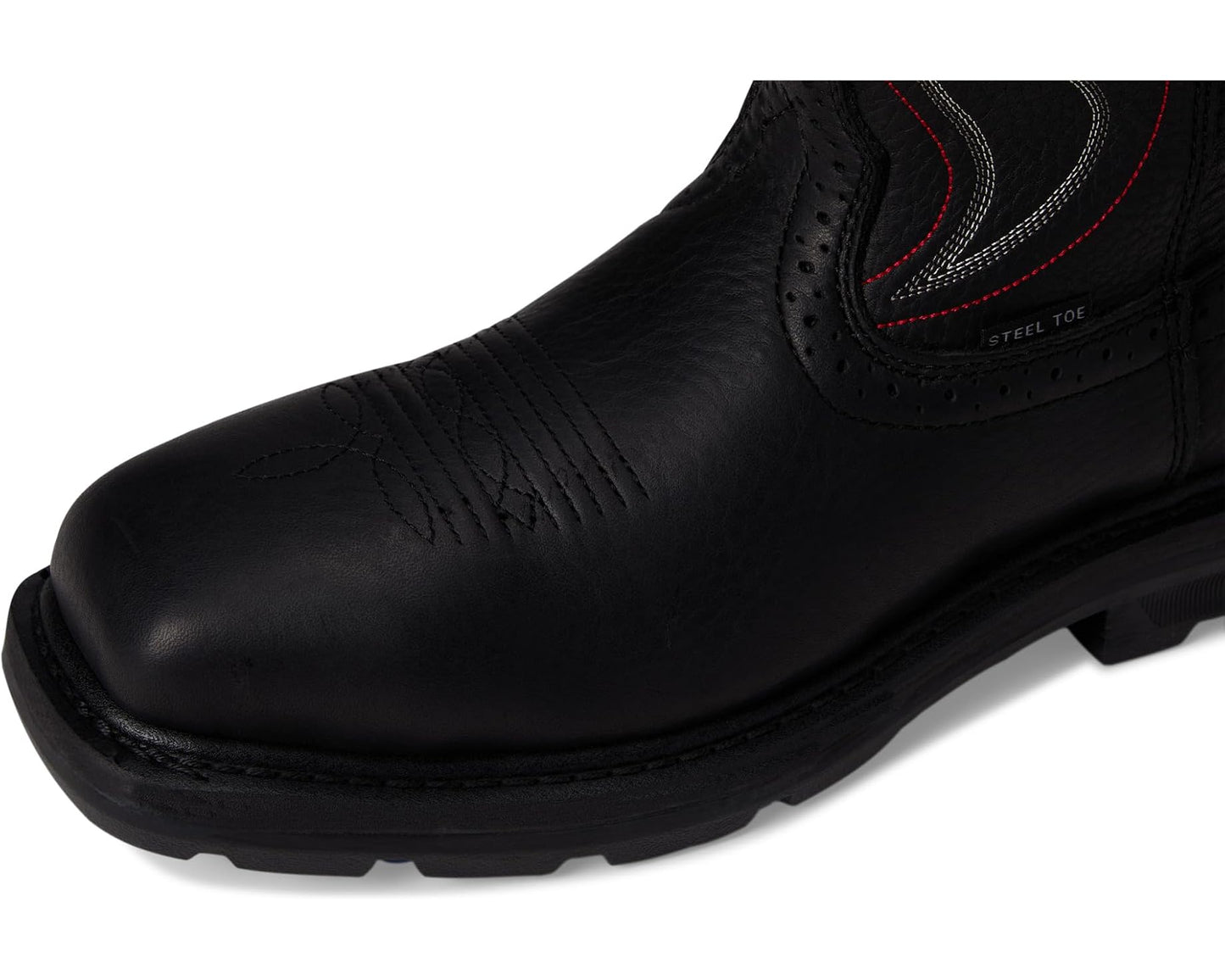 Men's Ariat Sierra Shock Shield Steel Toe Work Boots Black