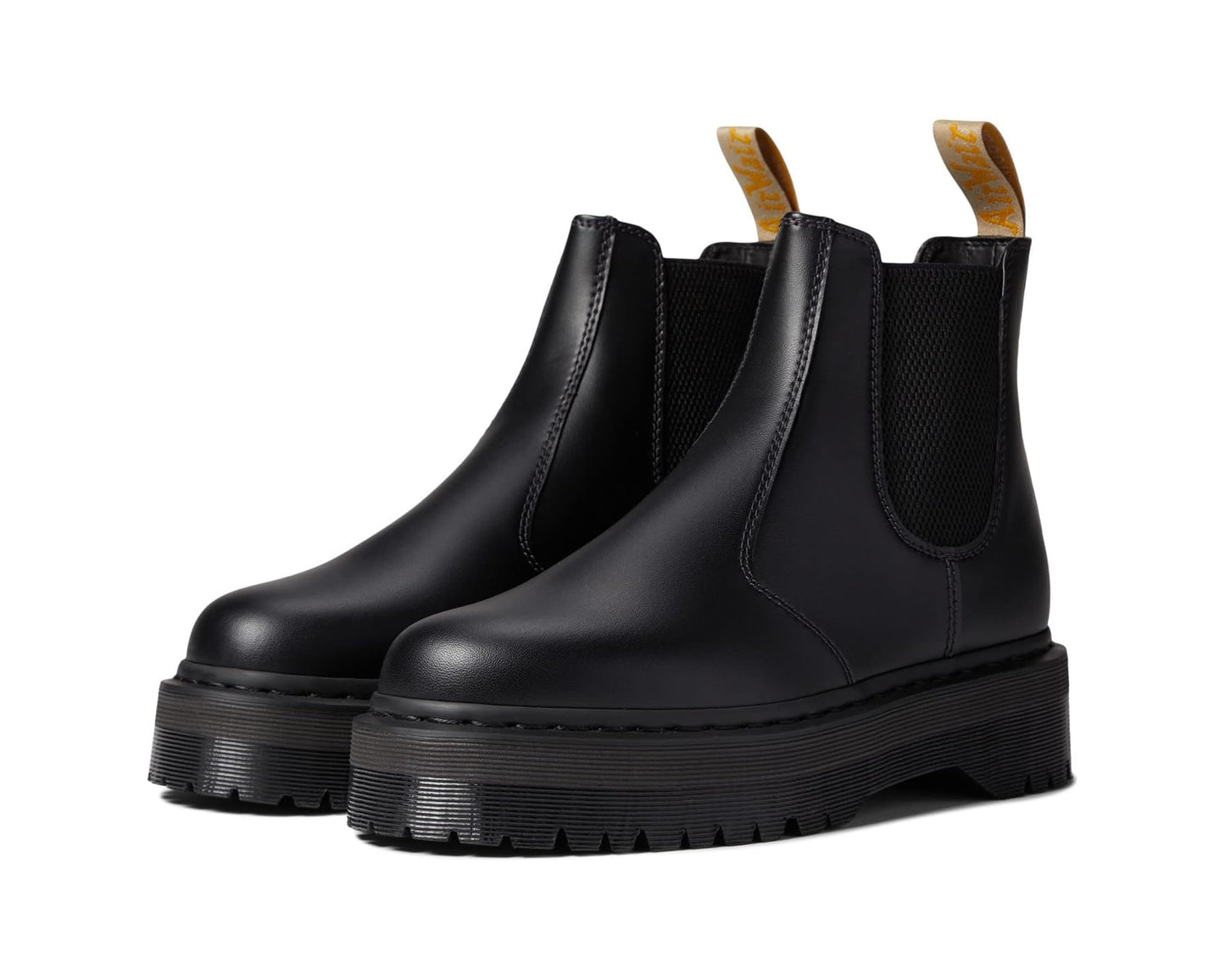 Unisex Dr. Martens V 2976 Quad Black Felix Rub Off