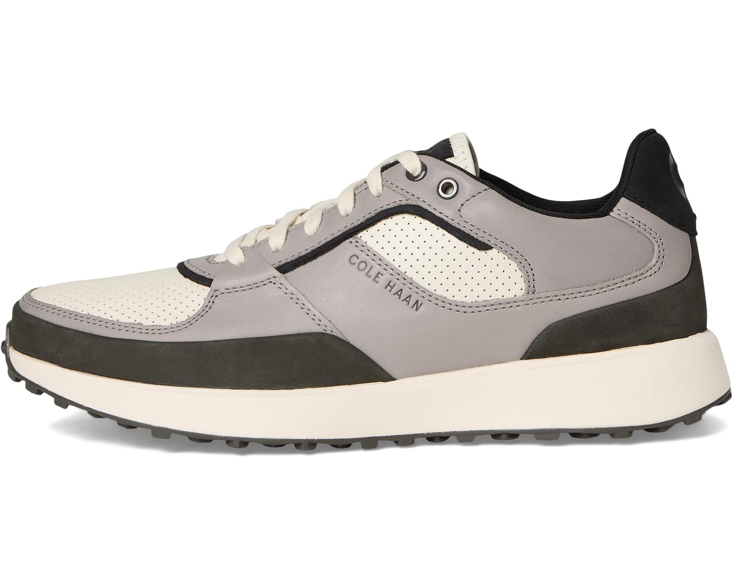 Men's Cole Haan Grand Crosscourt Downtown Sneakers Ironstone/Black/Ivory