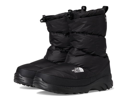Men's The North Face Nuptse Traction Bootie TNF Black/TNF Black