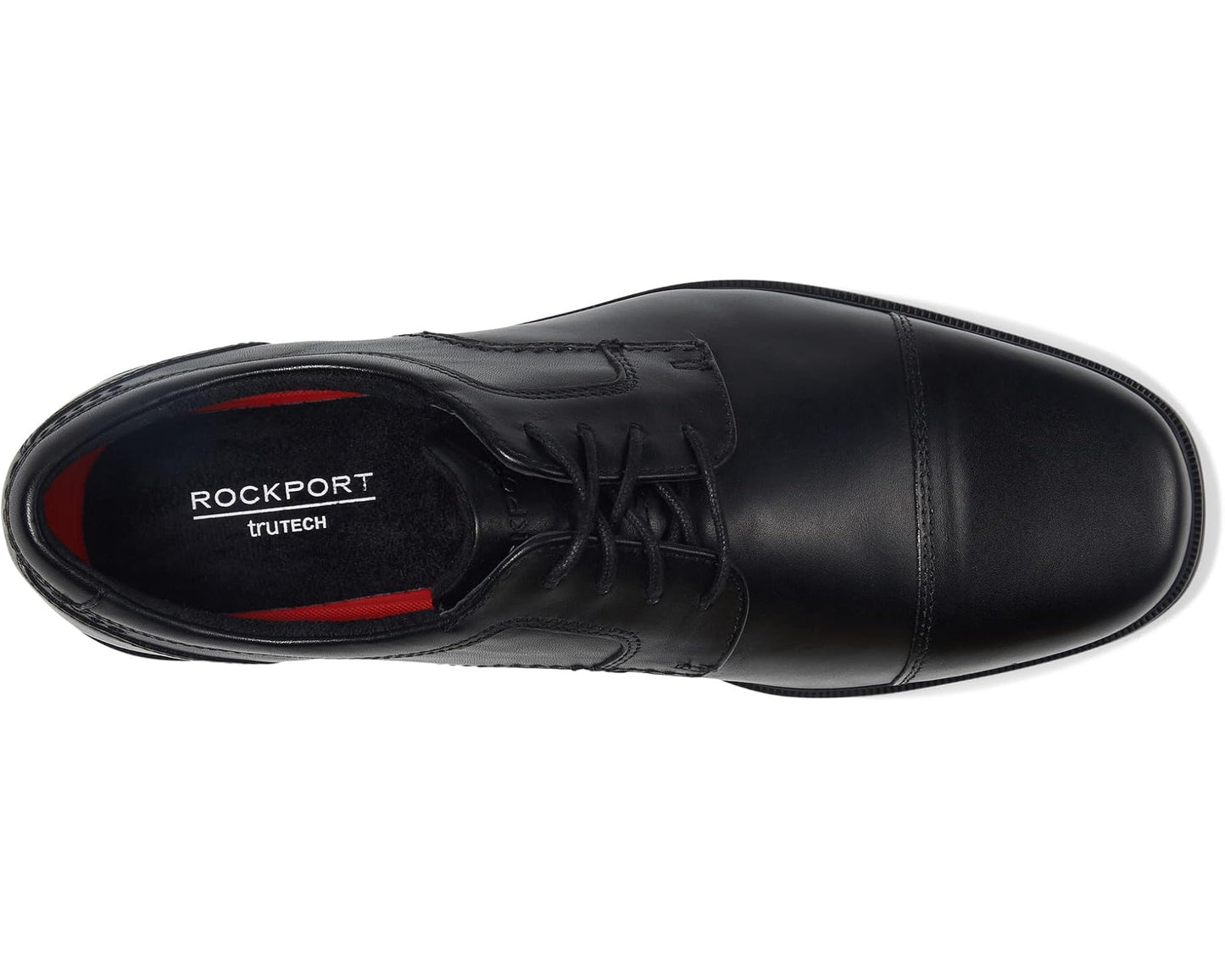 Men's Rockport Taylor Waterproof Cap Toe Black