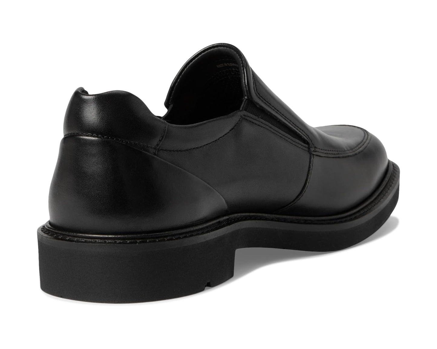 Men's ECCO London Apron Toe Slip-On Black