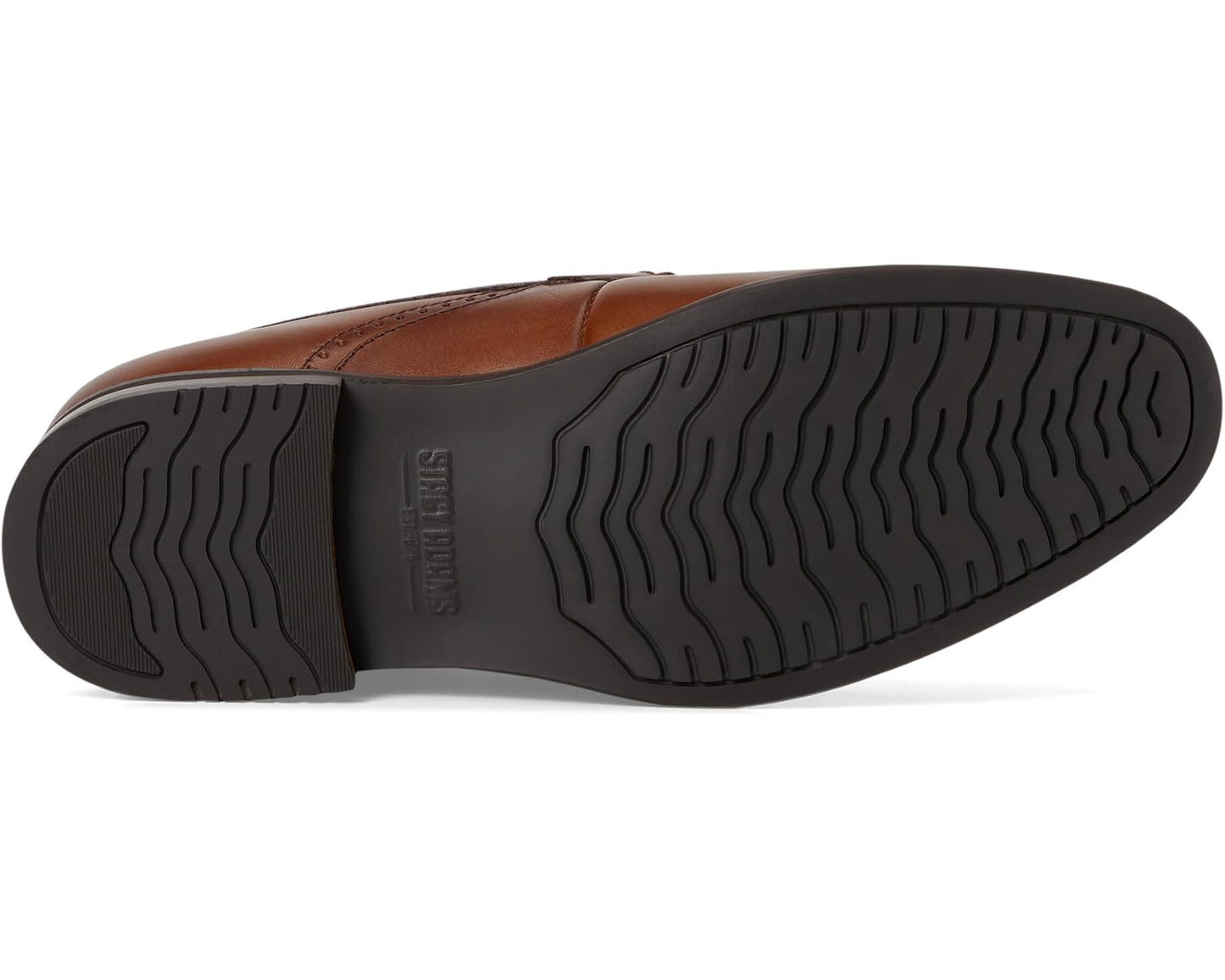 Men's Stacy Adams Boyd Moc Toe Bit Slip-On Brandy