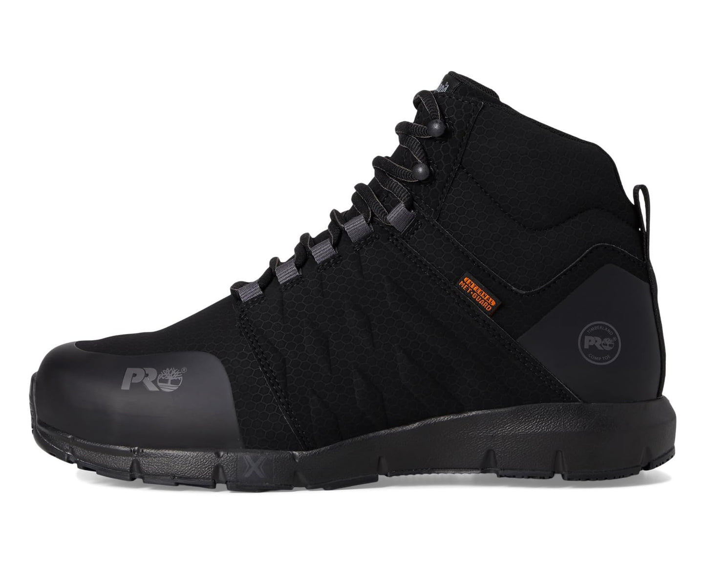 Men's Timberland PRO Radius Mid Internal Met Guard Composite Safety Toe Black
