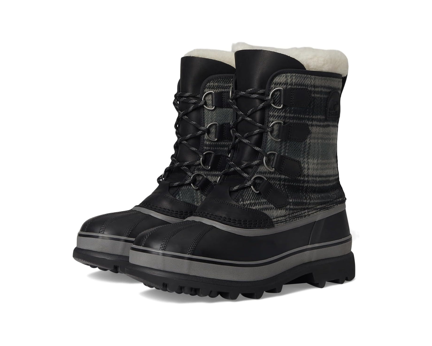 Men's SOREL Caribou Waterproof Black/Quarry