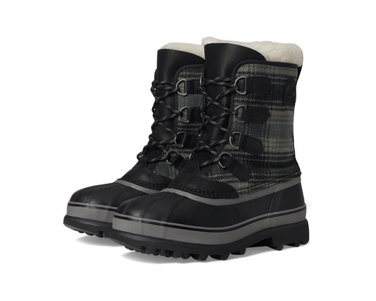 Men's SOREL Caribou Waterproof Black/Quarry