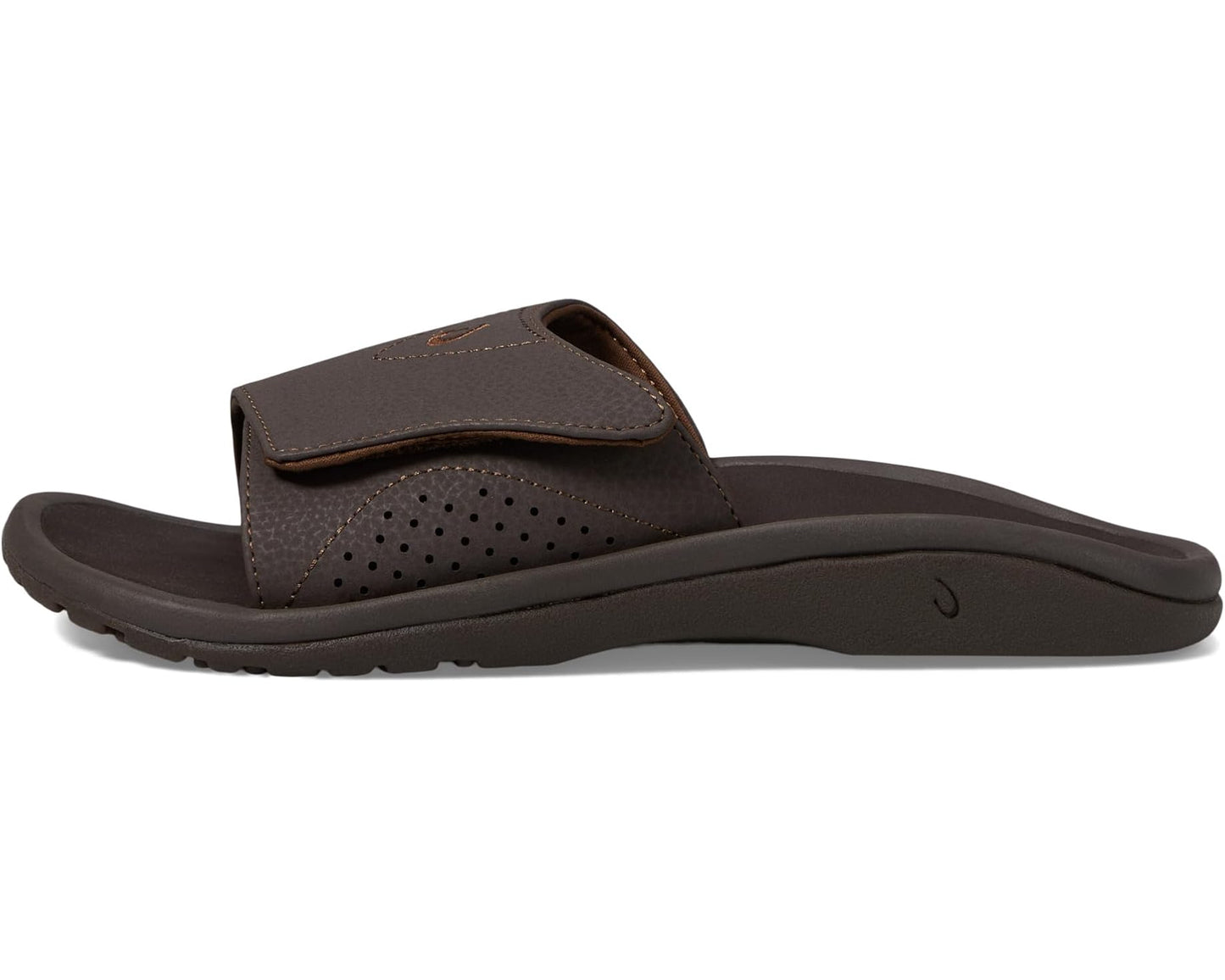 Men's OluKai Nalu Slide Dark Java/Dark Java