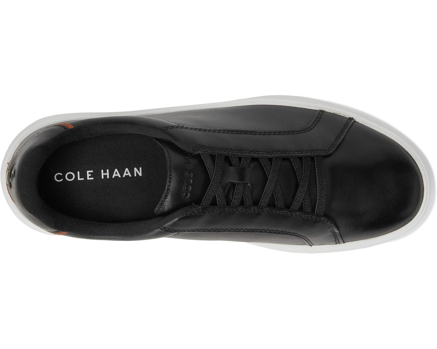 Men's Cole Haan Grand Crosscourt Daily Ltt Slip-On Sneakers Black/British Tan/Ivory