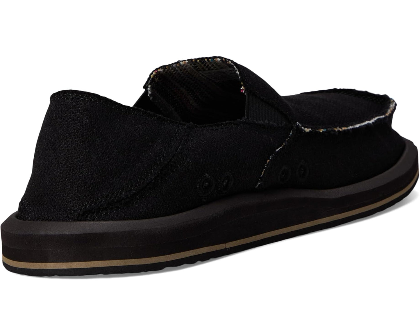 Men's Sanuk Donny Hemp Two-Tone Black