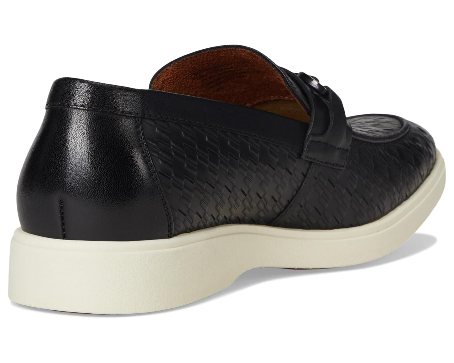 Men's Stacy Adams Salyer Moc Toe Slip-On Black
