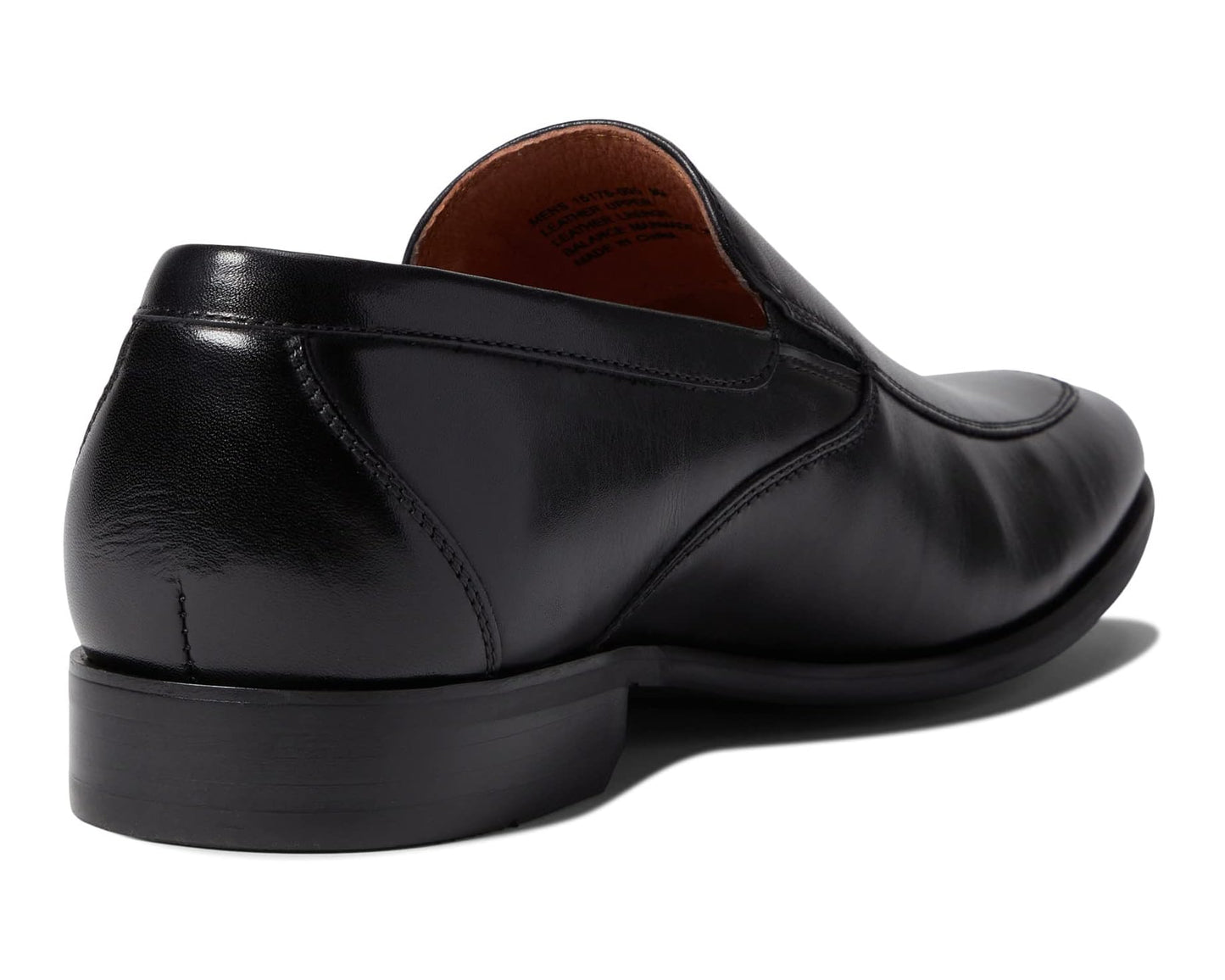 Men's Florsheim Postino Moc Toe Venetian Slip-On Black Smooth