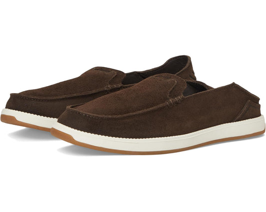 Men's OluKai Kakaha Nia Dk Wood/Dk Wood