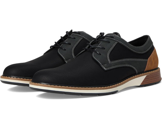 Men's Stacy Adams Phineas Plain Toe Lace-Up Black