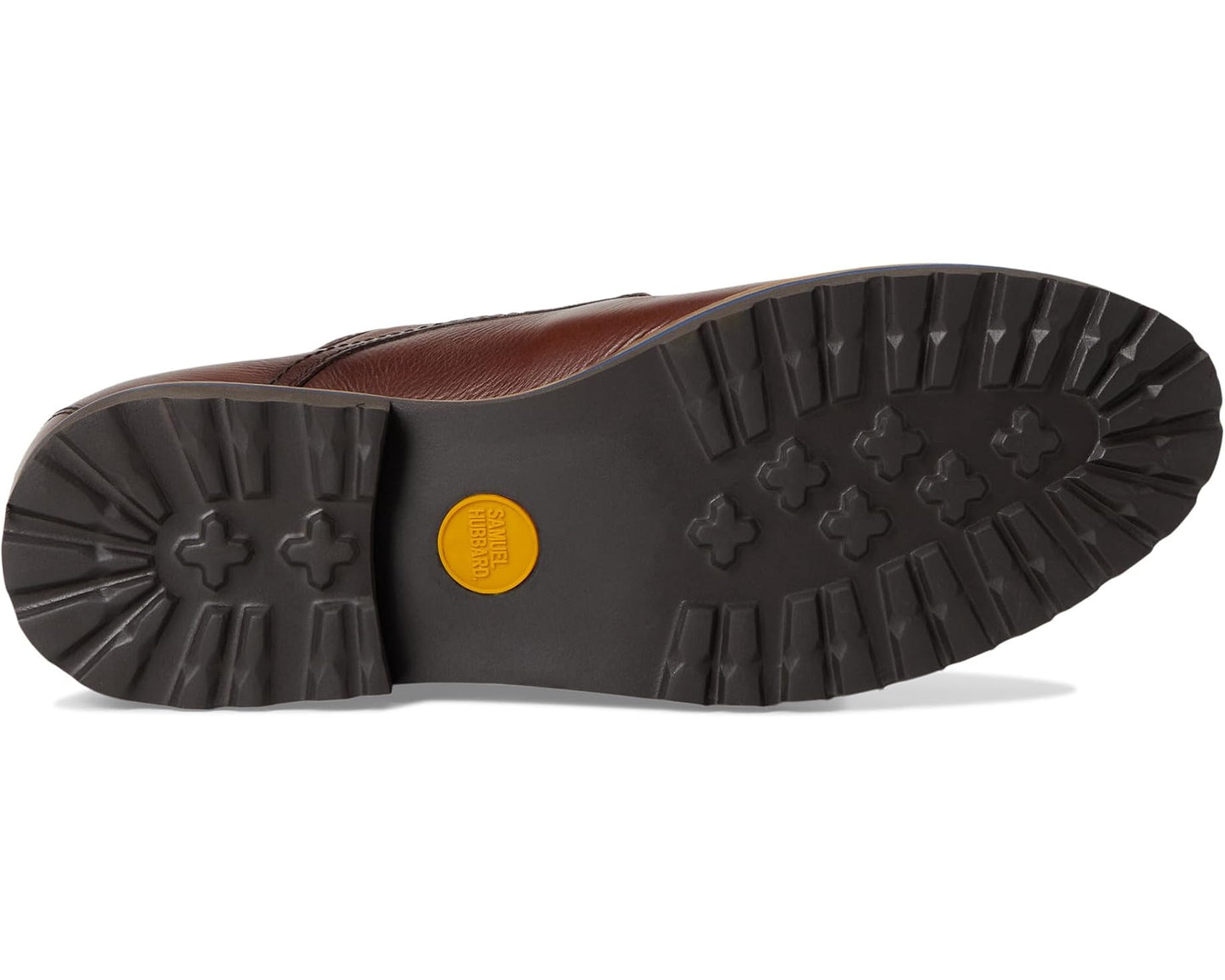 Men's Samuel Hubbard Featherlight Founder Oxford Brown Tumbled Leather