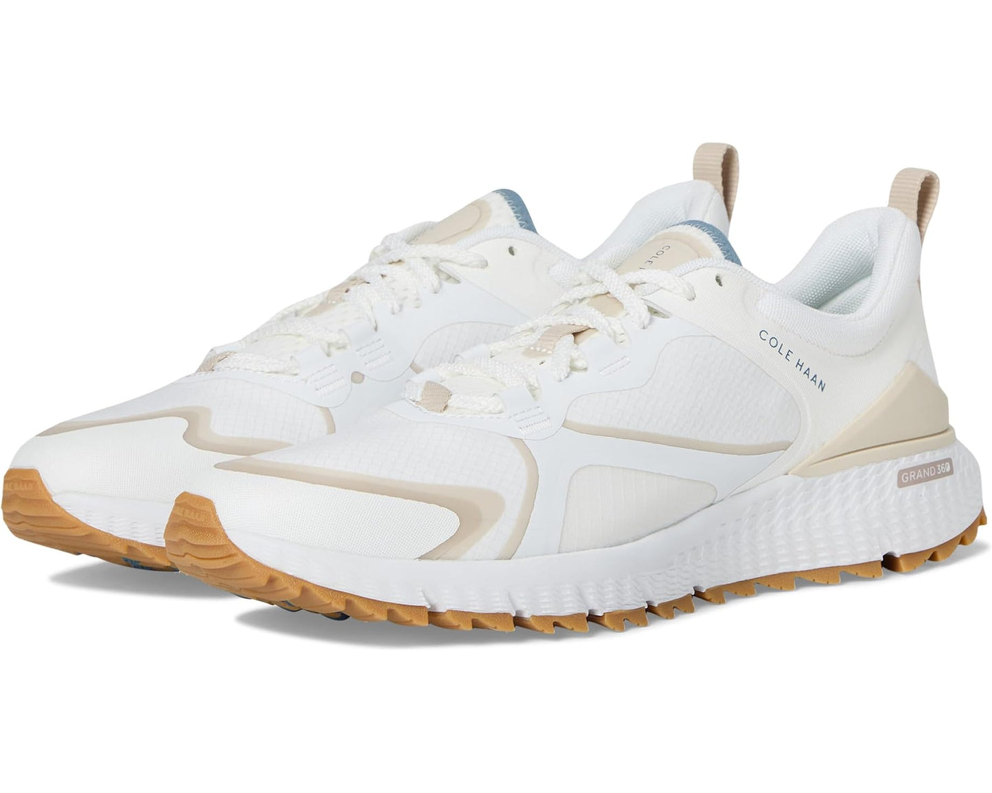 Men's Cole Haan Zerogrand Overtake 2 Golf White/Ancient Scroll/Provincial Blue/Gum