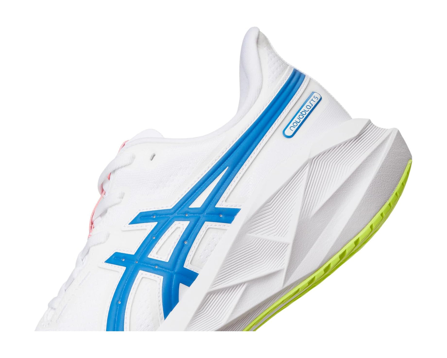 Men's ASICS Novablast 5 ATC White/Tuna Blue