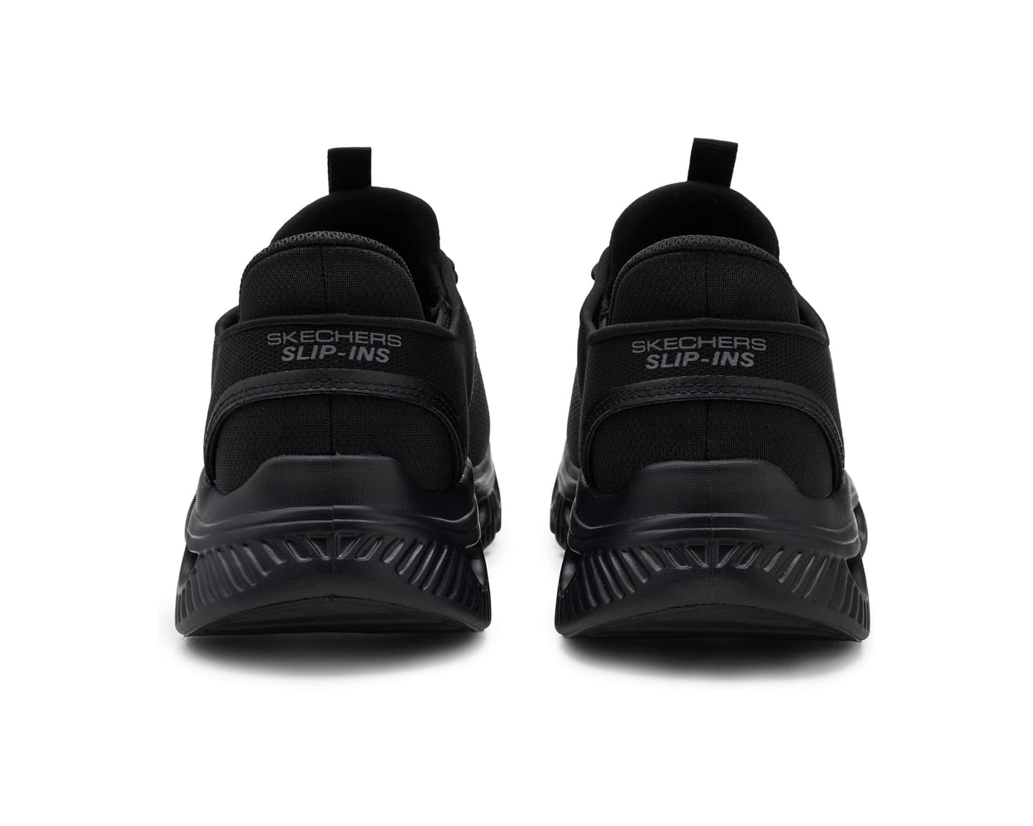 Men's BOBS from SKECHERS Bobs Arch Waves - Slick Turn Slip-ins Black/Black