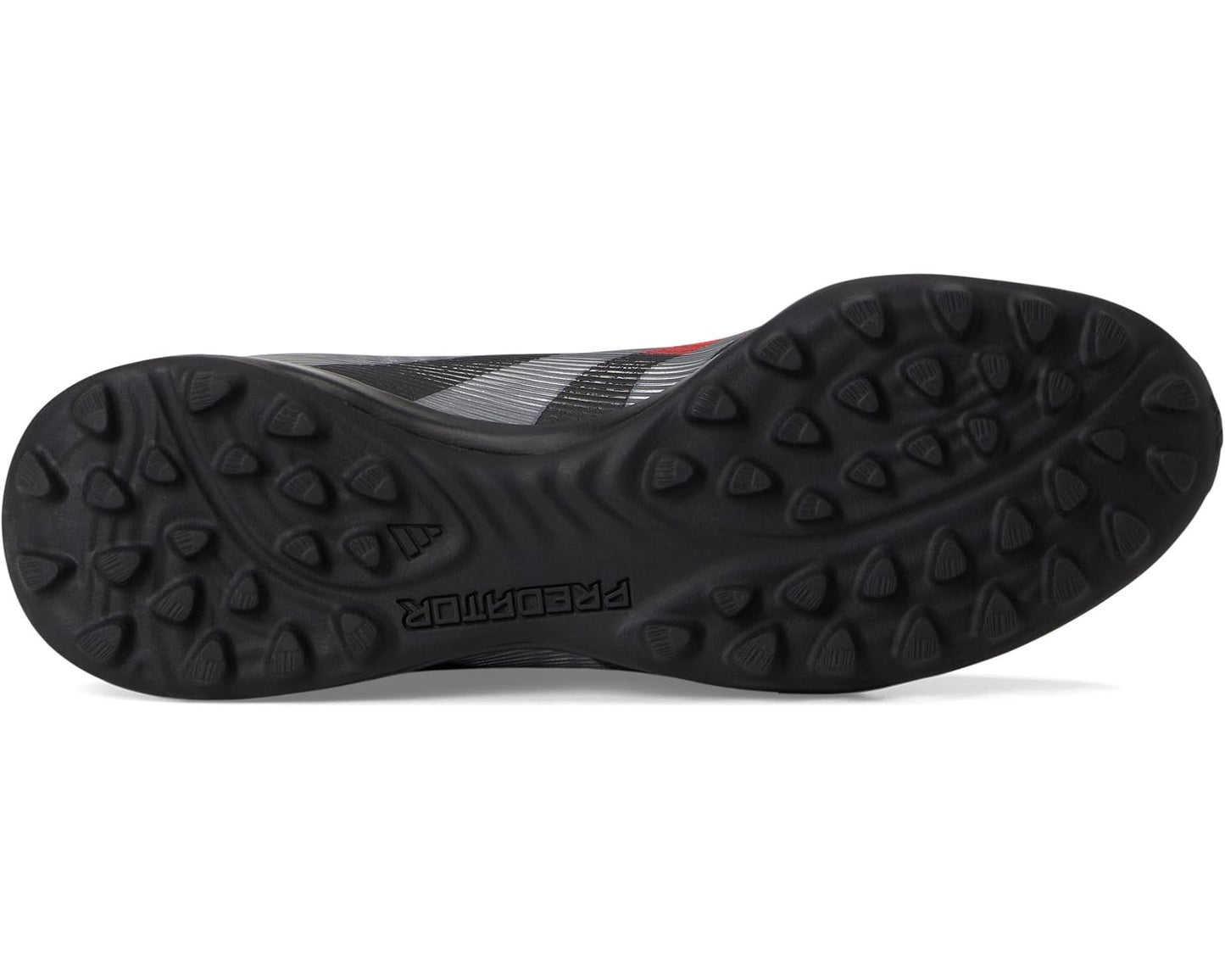 Unisex adidas Predator League Turf Soccer Cleats Black/Grey/Lucid Red