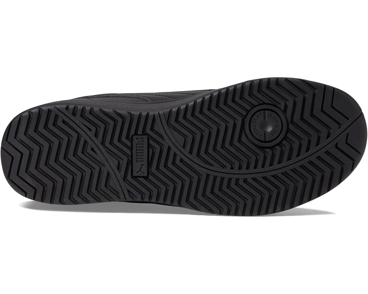 Men's PUMA Safety Iconic Leather Low ASTM SD Black/Black