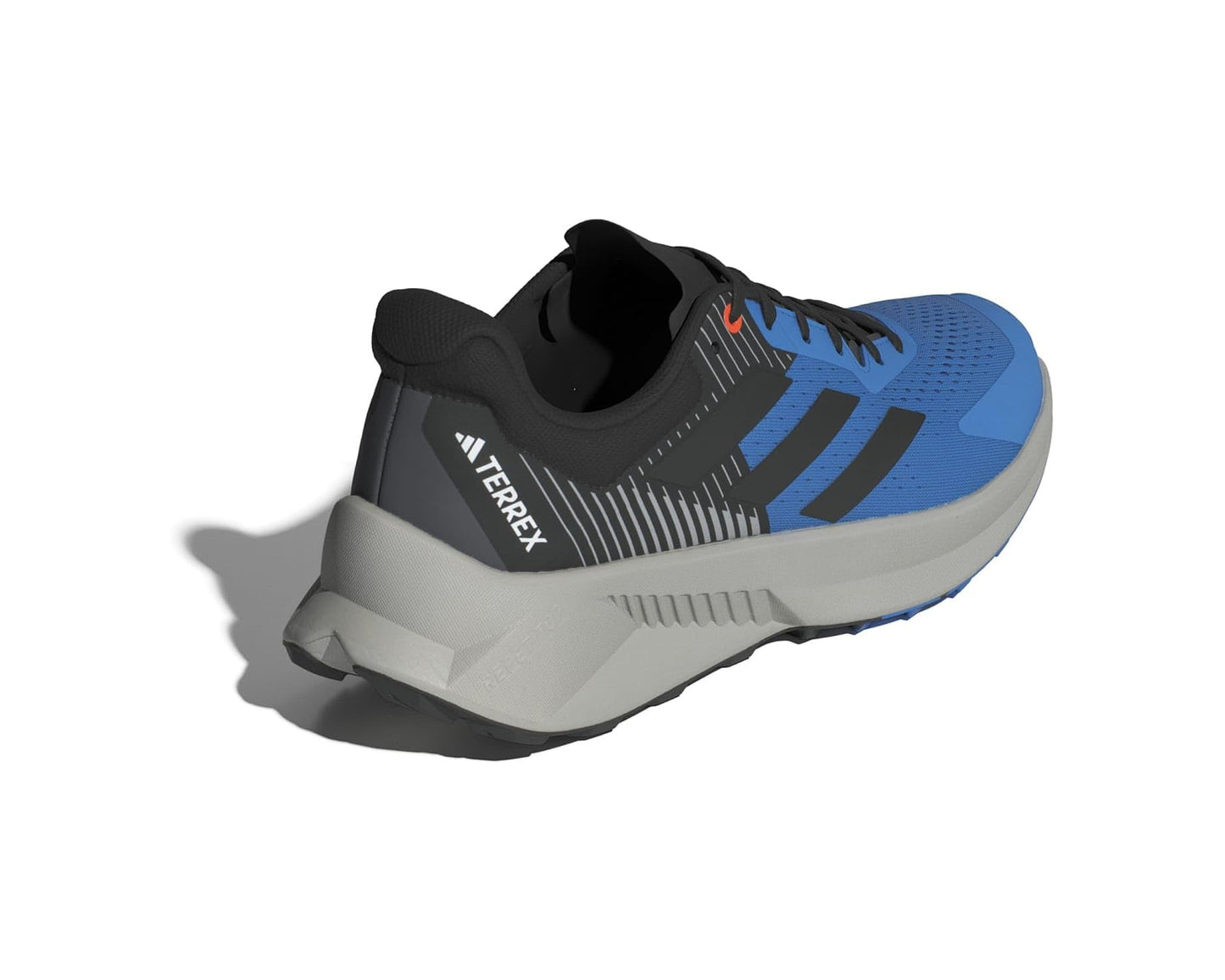 Men's adidas Outdoor Terrex Soulstride Flow Pulse Blue/Black/Semi Impact Orange