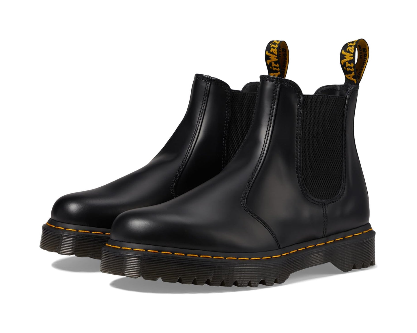 Unisex Dr. Martens 2976 Bex Smooth Leather Chelsea Boots Black Smooth