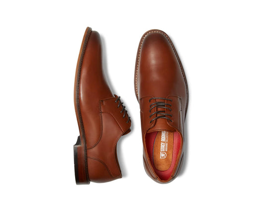 Men's Stacy Adams Marlton Plain Toe Oxford Chocolate