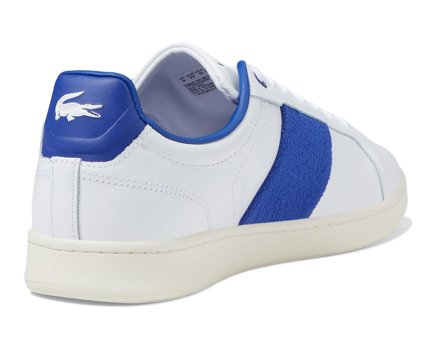 Men's Lacoste Carnaby Pro CGR Sneakers White/Blue