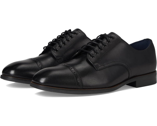 Men's Stacy Adams William Cap Toe Lace-Up Black