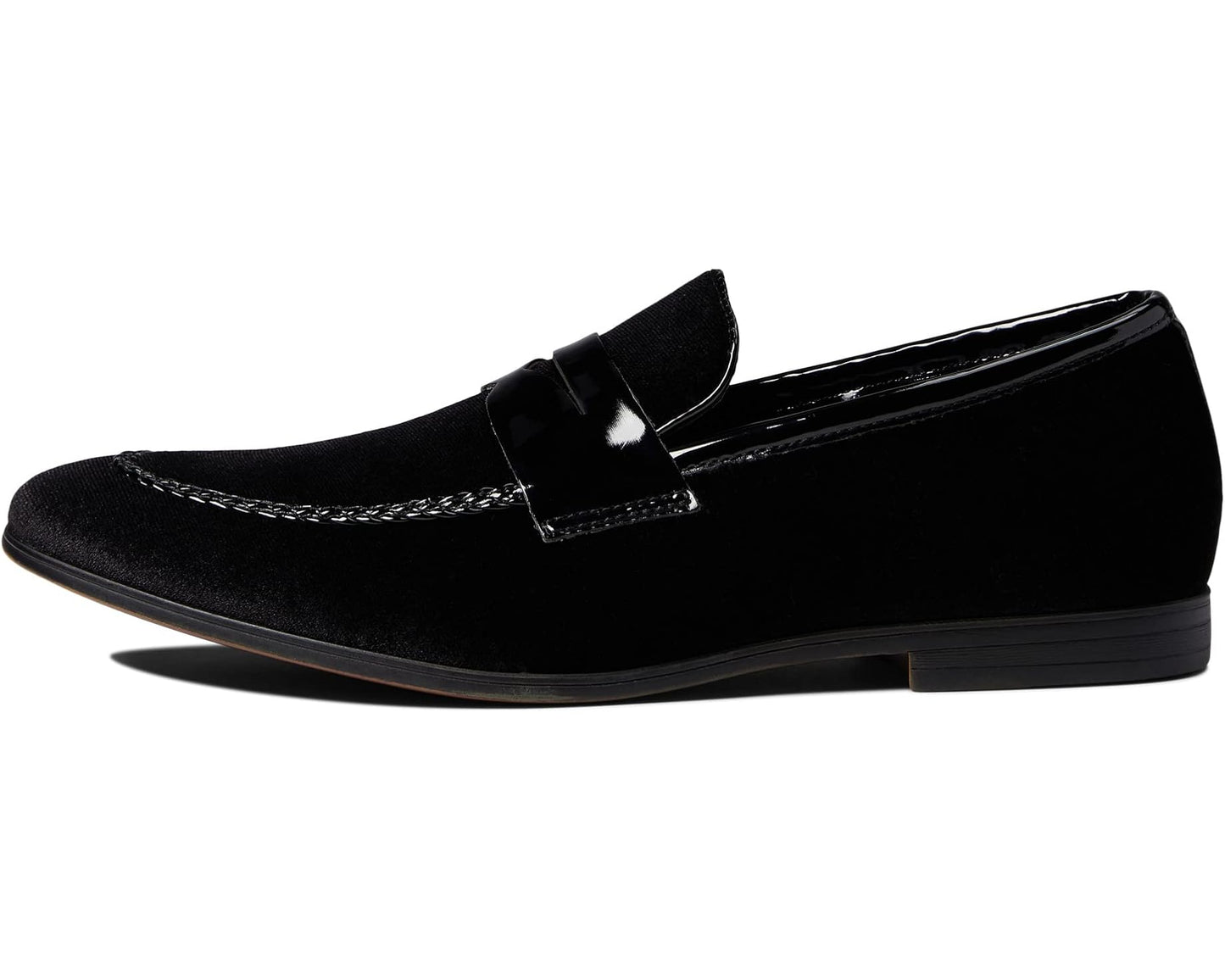 Men's Steve Madden Crescent Black Velvet