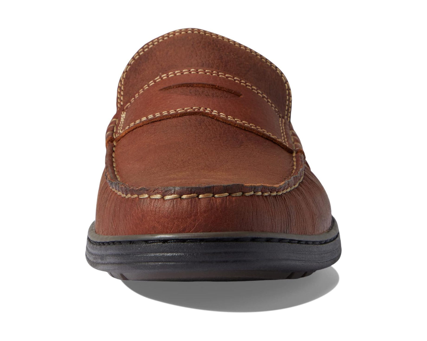Men's Johnston & Murphy Emmett Penny Dark Tan Full Grain