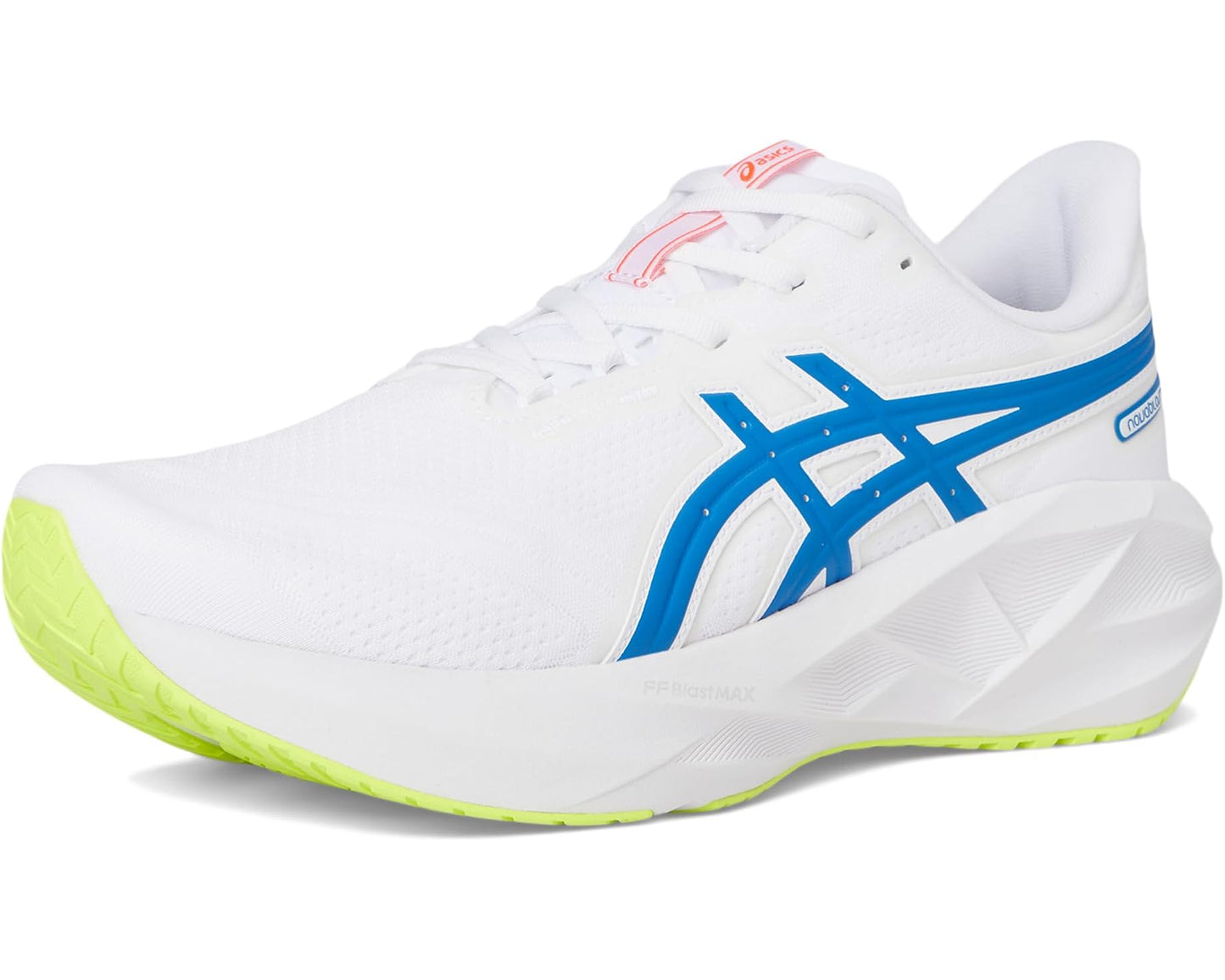 Men's ASICS Novablast 5 ATC White/Tuna Blue